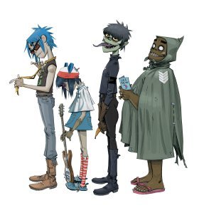 Песня  Gorillaz - Strange timez